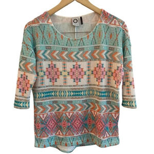Anthropologie Akemi Kin Aztec Morgana Top